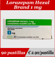 Lorazepam Hexal 1mg